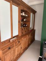 Teak buffetkast, Ophalen, Gebruikt, 50 tot 75 cm, 200 cm of meer