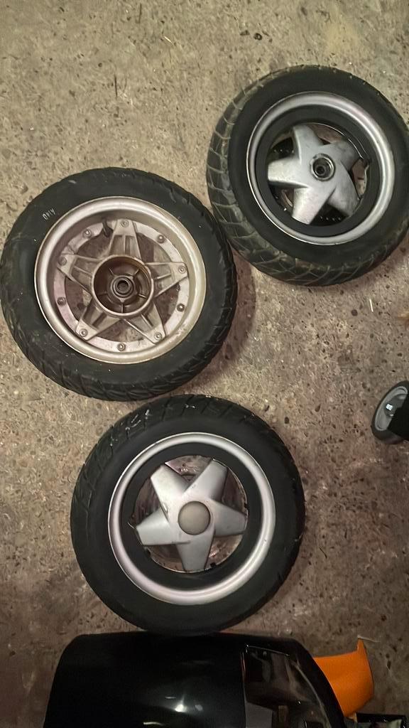 Skipper quartz velgen, Fietsen en Brommers, Brommeronderdelen | Algemeen, Zo goed als nieuw, Uitlaat, Ophalen of Verzenden