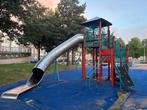 Professioneel speeltoestel nijha rvs glijbaan, Kinderen en Baby's, Speelgoed | Buiten | Speeltoestellen, Ophalen, Gebruikt, Glijbaan