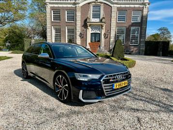 Audi S6 Quattro 400pk 2020 Blauw Virtual  beschikbaar voor biedingen