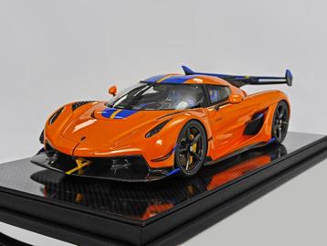 Koenigsegg Jesko 7398 Tang Orange 1:18 FrontiArt Pre-Order beschikbaar voor biedingen