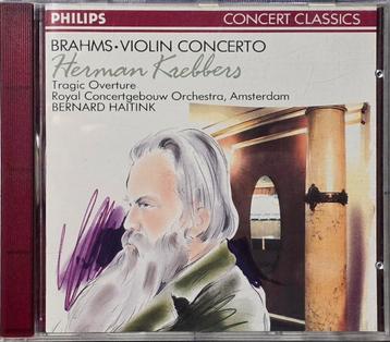Brahms Vioolconcert - Herman Krebbers, Haitink beschikbaar voor biedingen
