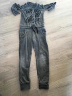VINGINO jumpsuit grijs zeer netjes maat 116 / 122 D8, Broek, Gebruikt, Meisje, Ophalen of Verzenden
