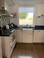 Keuken gratis, Huis en Inrichting, Keuken | Complete keukens, Gebruikt, Wit, Hoekkeuken, Graniet of Steen