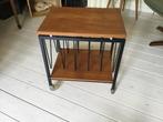Vintage  teakhouten lectuurtafel  jaren 60, Ophalen of Verzenden, Zo goed als nieuw