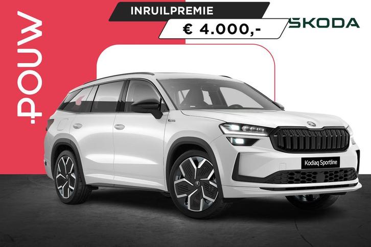 Skoda Kodiaq 1.5 TSI 204pk DSG PHEV Sportline Business | LMV, Auto's, Skoda, Bedrijf, Te koop, Kodiaq, ABS, Achteruitrijcamera