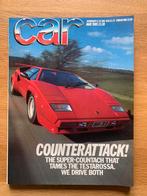 Lamborghini Countach & Ferrari Testarossa CAR magazine 1985, Gelezen, Ophalen of Verzenden, Ferrari