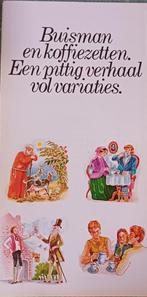 Buisman Folder met Recepten-Irish Coffee, Wiener Melange, Ophalen of Verzenden, Gelezen, Buisman, Folder