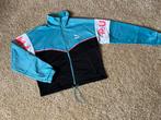 Puma trainings vest/jack licht blauw-zwart mt. S, Kleding | Dames, Jassen | Zomer, Ophalen of Verzenden, Zo goed als nieuw, Maat 36 (S)