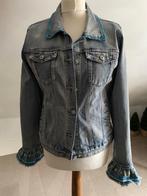 Onado jeans jasje met borduurwerk, kralen en strass, Onado, Blauw, Overige jeansmaten, Ophalen of Verzenden