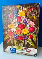 Oude puzzel met bloemen/ Otto Maier Super Puzzle/1000 pcs, Ophalen of Verzenden, Gebruikt, Legpuzzel