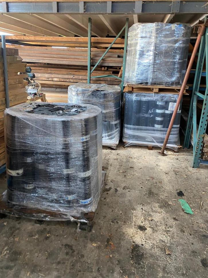 Dakleer, Doe-het-zelf en Verbouw, Dakpannen en Dakbedekking, Zo goed als nieuw, Dakleer, Overige materialen, Zwart, 15 m² of meer