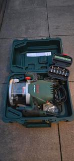 Bosch POF 1400 ACE Bovenfrees met Accessoires, Doe-het-zelf en Verbouw, Gereedschap | Freesmachines, Ophalen, Gebruikt, Bovenfrees