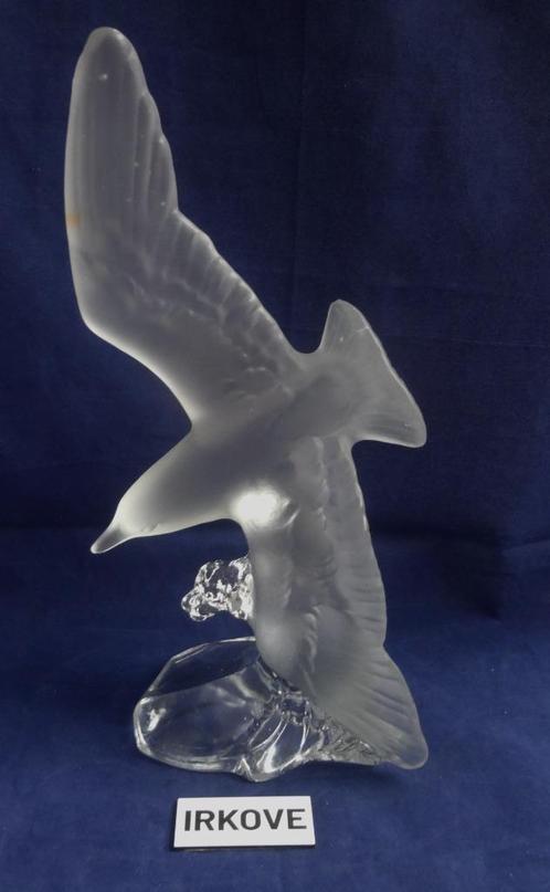 VLIEGENDE MEEUW * Glazen Beeld *, Antiek en Kunst, Antiek | Woonaccessoires, Verzenden