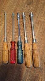 5 Dop Schroevendraaiers - Chrome Vanadium, Ophalen of Verzenden, Gebruikt