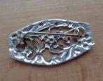 antiek zilveren bloem broche [410], Sieraden, Tassen en Uiterlijk, Antieke sieraden, Verzenden, Zilver, Broche