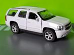 Welly - 2008 Chevrolet Tahoe [wit] 1/45, Ophalen of Verzenden, Gebruikt, Auto