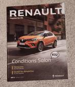 Renault programma België, januari 2020, Verzenden, Zo goed als nieuw, Renault