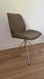 Eettafel Stoelen (4 stuks), Huis en Inrichting, Stoelen, Ophalen, Bruin, Zo goed als nieuw, Leer