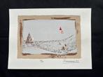 Zeefdruk Prasadam  (Zomeropruiming), Antiek en Kunst, Kunst | Litho's en Zeefdrukken, Verzenden