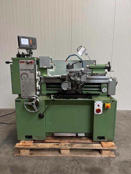 Schaublin 150A draaibank, Doe-het-zelf en Verbouw, Draaibanken, Gebruikt, Metaaldraaibank, 500 tot 1000 mm, Ophalen