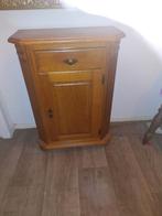 Mooie blank eiken kasje wel zelf ophalen, Ophalen of Verzenden, Gebruikt, 25 tot 50 cm, Minder dan 100 cm