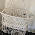 Macramé hangwieg met matraskussen, Ophalen of Verzenden, Zo goed als nieuw, Wieg