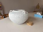 Brocante pot, Tuin en Terras, Rond, Ophalen of Verzenden, Zo goed als nieuw, Aardewerk