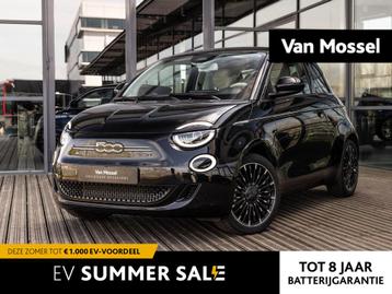 Fiat 500e La Prima 42 kWh | NAVIGATIE | ACHTERUITRIJCAMERA | beschikbaar voor biedingen