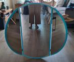 Vintage 3 luik spiegel 70's, Huis en Inrichting, Ophalen of Verzenden, Gebruikt, Rond, Minder dan 100 cm