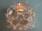 Vintage Orrefors Kosta Boda Raspberry Kandelaar Votive, Ophalen of Verzenden, Zo goed als nieuw, Kandelaar