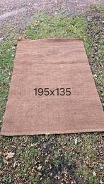 Jute vloerkleed 195x135, Ophalen, Gebruikt