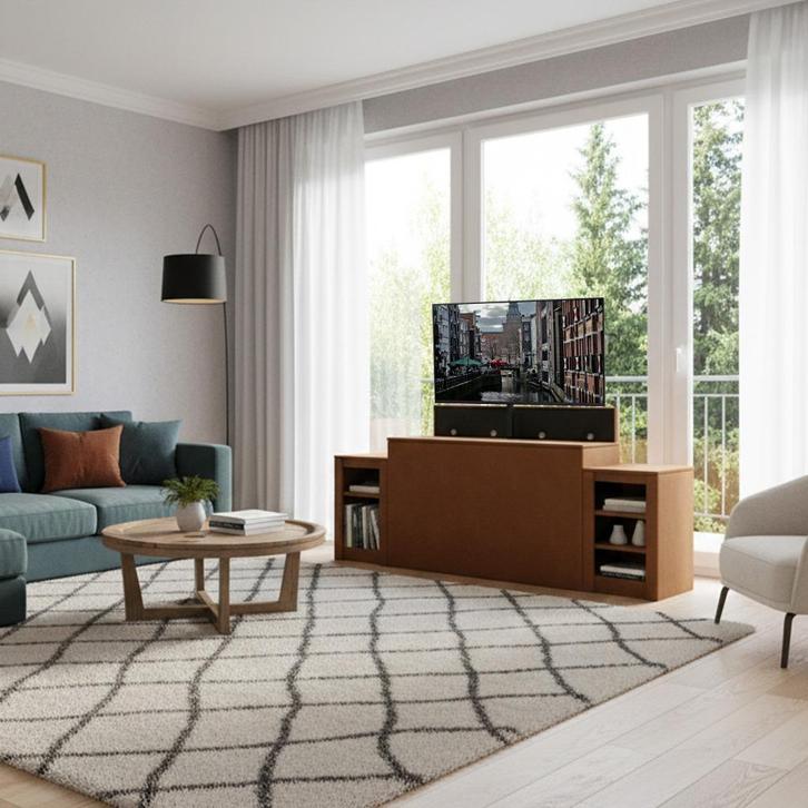 TV Lift Meubel Harderwijk, Huis en Inrichting, Kasten | Televisiemeubels, Nieuw, Minder dan 100 cm, 25 tot 50 cm, Ophalen of Verzenden