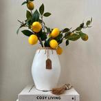 Ibiza vaas small, Wit, Aardewerk of Porselein, Nieuw, Ophalen of Verzenden