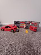 Playmobil sportwagen met werkplaats (4321), Ophalen, Zo goed als nieuw, Complete set