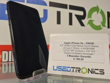 Apple iPhone Xs - 256GB | 3 Maanden Garantie beschikbaar voor biedingen
