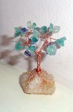 Boompje Edelsteen Edelsteenboompje Fluoriet Limoniet, Ophalen of Verzenden, Mineraal