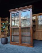 Prachtige eikenhouten vitrinekasten | Servieskast  #2581, Niet ingevuld, 200 cm of meer, 150 tot 200 cm, Niet ingevuld