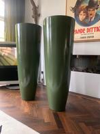 Vazen Elho 139cm hoog groen, Ophalen, Kunststof, Zo goed als nieuw, 75 cm of meer