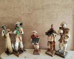 Mexicaanse volkskunst beeldjes papier-maché: €25 voor 5!!, Antiek en Kunst, Verzenden