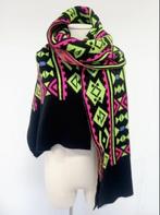 Mooie gebreide vintage winter shawl, Maat 46/48 (XL) of groter, Ophalen of Verzenden, Zo goed als nieuw, Vintage