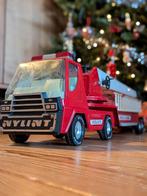 Vintage Nylint Brandweer Ladderwagen - Werkend!, Ophalen of Verzenden, Gebruikt