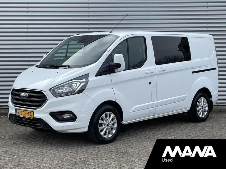 Ford Transit Custom 280 2.0 TDCI L1H1 Limited DC LM velgen T, Auto's, Bestelauto's, Bedrijf, Te koop, ABS, Achteruitrijcamera