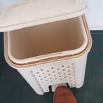 Kunststof Afvalemmer met Pedaal, Ophalen, Kunststof, Gebruikt, Met pedaal