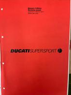 Werkplaatshandboek Ducati SuperSport 750/750 Sport (2002), Ophalen of Verzenden, Ducati