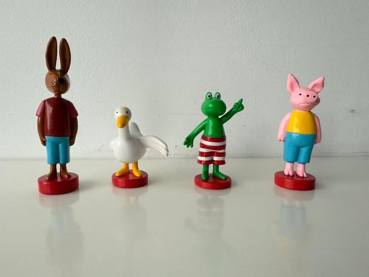 Figuur, poppetje, taarttopper Kikker 7 cm / Max Velthuijs, Verzamelen, Poppetjes en Figuurtjes, Zo goed als nieuw, Ophalen of Verzenden