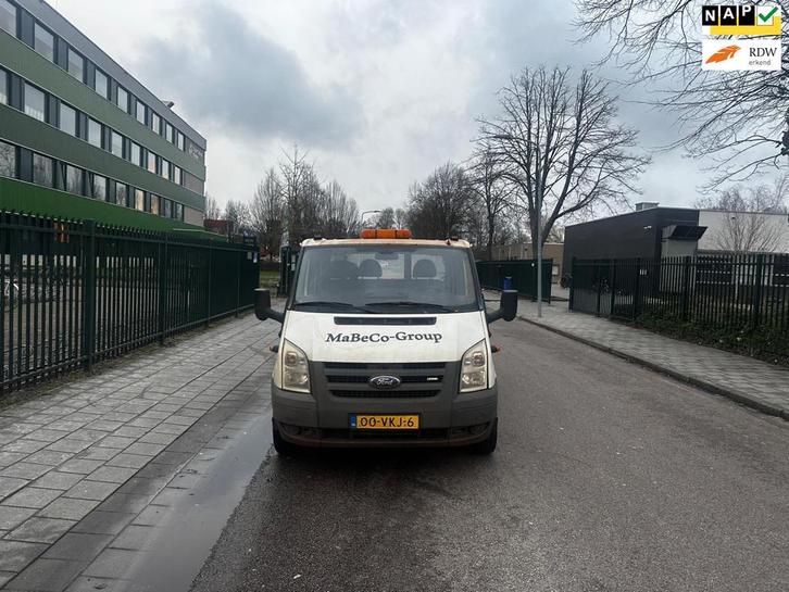 Ford Transit 330L 2.4 TDCI Dubbel Cabine.PICK-UP PICK UP, Auto's, Bestelauto's, Bedrijf, Te koop, ABS, Centrale vergrendeling