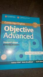 Cambridge English “Objective Advanced”, Boeken, Ophalen of Verzenden, Zo goed als nieuw, HBO, Alpha