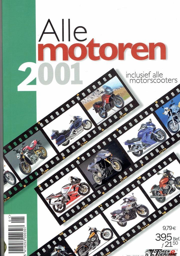 Alle Motoren en Motor Scooters van 2001, Boeken, Motoren, Gelezen, Ophalen of Verzenden