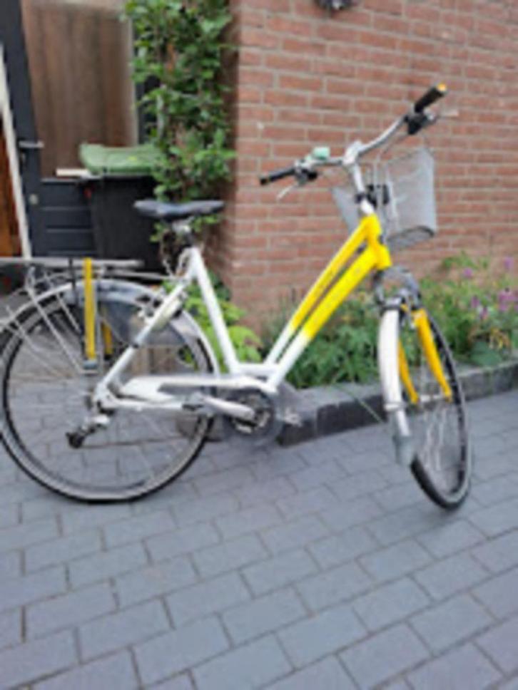 GAZELLE FUENTE XTRA👩‍🦰MET EEN MOOIE🌈VROUWELIJKE KLEUR🌈, Fietsen en Brommers, Fietsen | Dames | Damesfietsen, Zo goed als nieuw